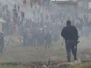 Hermanus tence after standoff  between police and  protestors