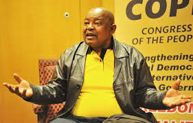 Another day of terror for  Mosiuoa Lekota (COPE)