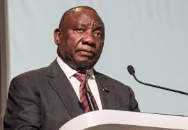 Cyril Ramaphosa trying to explain away his conduct for the past few months.  Should we really believe you!