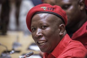 Julius Malema says white South Africans are stuck in the country since they are to poor to leave the country