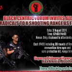 Expropriation of White Land Without Compensation Not Enough For Militant Black Supremacist Groups Like ANCYL & BCF Who Are Training Blacks in SA on Gun Handling, Military & Guerilla Tactics