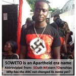 Racist EFF Attacks “Eureka” White Settlement But Ignores Hundreds of Larger Blacks-only Towns Like Soweto Which is More Race Pure Than Orania, 1,000 Times Bigger AND Doesn’t Pay its Own Bills!