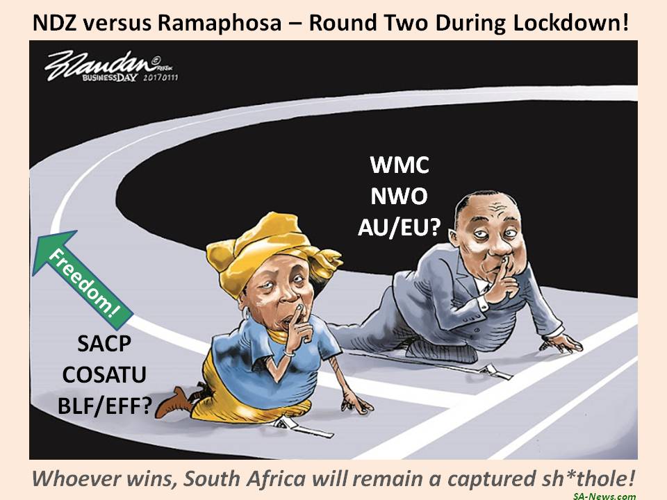 VIDEO: SA Lockdown and Tobacco Wars are About Political Power, NOT Saving Lives! Ramaphosa’s NWO/WMC versus Zuma’s Communist Mobsters!