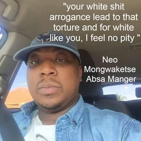 #BlackPrivilege ABSA Lets Black Manager Keep Both Jobs After Extreme Racism, Yet Whites Lose Jobs & Get Jail for Lesser Comments!