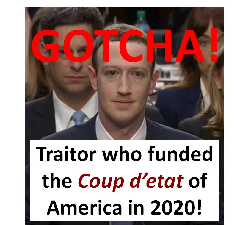 VIDEO: The Coup d’etat Plan to Steal Power from Trump in USA 2020 Was Financed by Zuckerberg & Others!