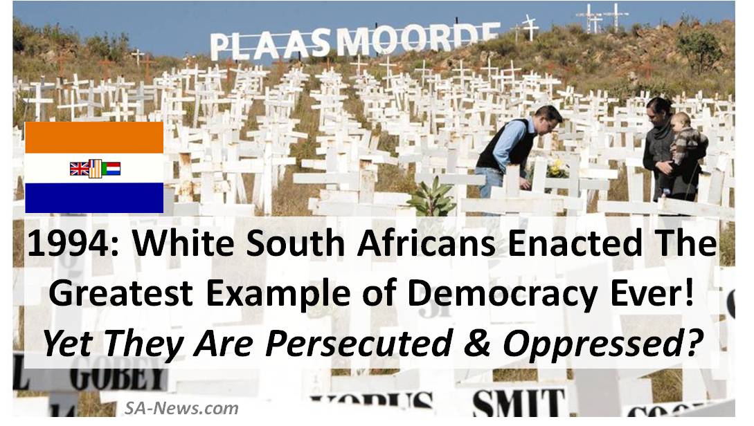 Video: Ramaphosa the Black Supremacist, has NOTHING to Teach USA About Democracy! White South Africans Do!