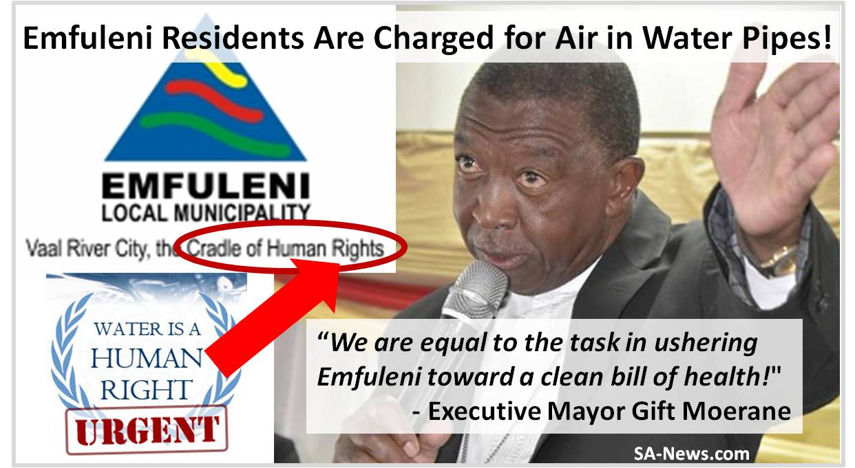 Civilization is Too Technical & Complicated for ANC as Residents Are Charged for Air in Water Pipes!